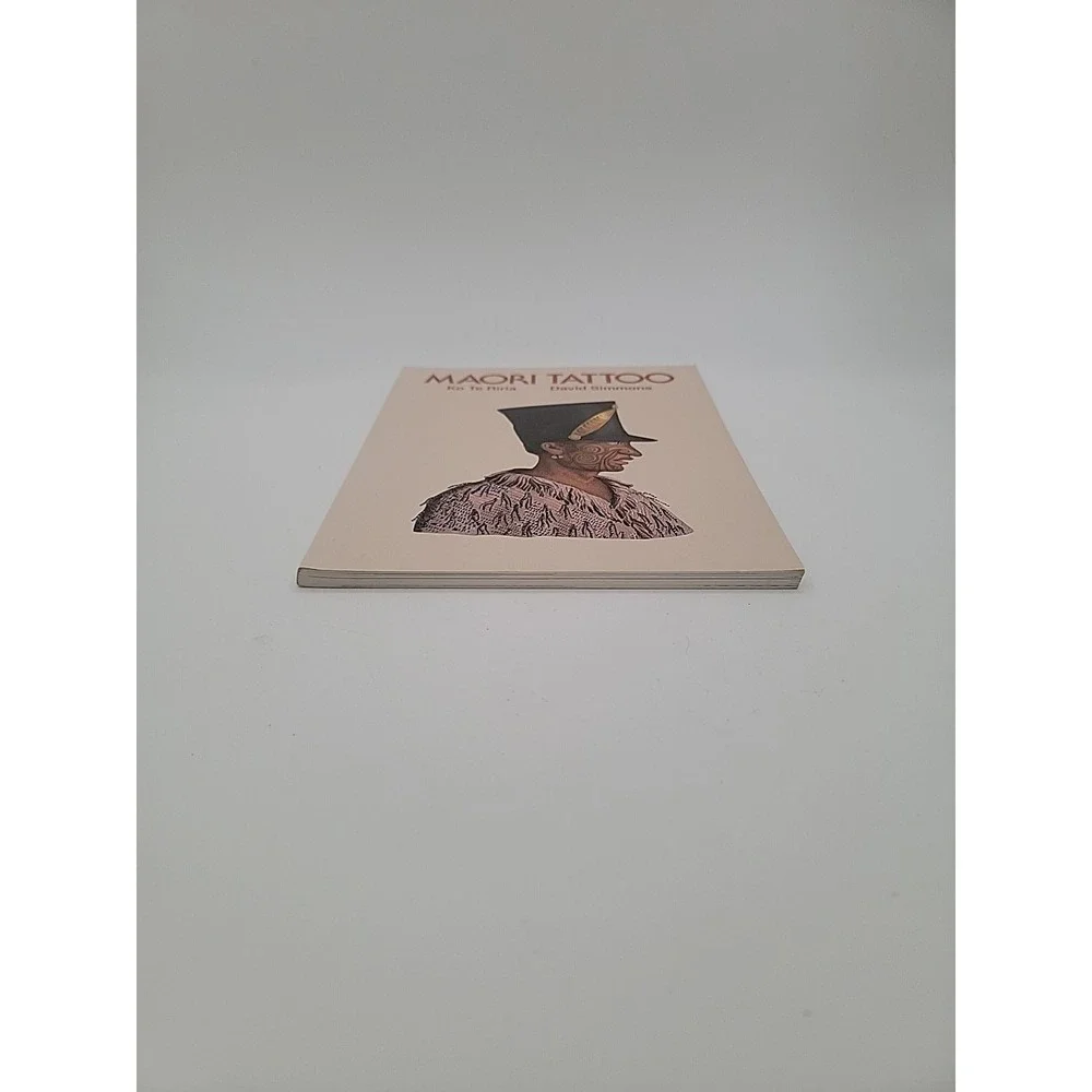 David‎ Simmons Maori Tattoo Paperback 1989 First Edition New Zealand Art Ex Con